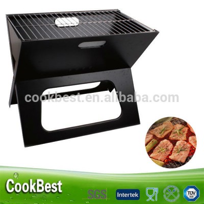 Special X-shaped folding bbq charcoal grill bbq portable bbq grill basket