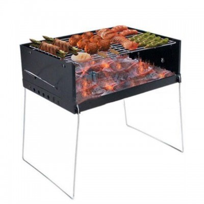 Detachable outdoor camping cooking folding charcoal portable bbq grill