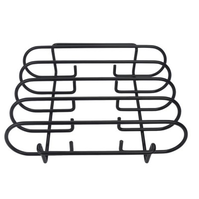 Good quality Non stick rib holder for grilling and smoking standing bbq rib rack