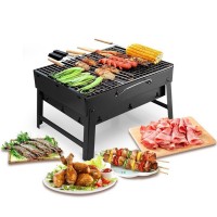 Outdoor grill tools small portable folding BBQ charcoal grill